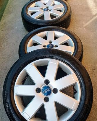 4 cerchi lega Ford 16" con gomme 195/55 R16
