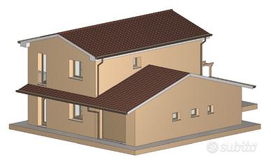 Casa singola in costruzione