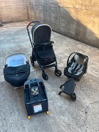 Trio Peg Perego FIAT 500 completo + base ISOFIX