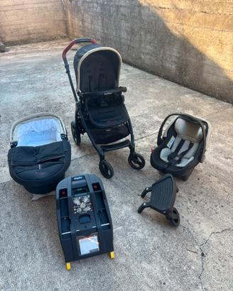 Trio Peg Perego FIAT 500 completo + base ISOFIX