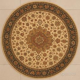 Tappeto intrecciato a mano diametro 2 metri