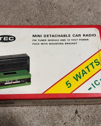 Mini autoradio vintage TEC