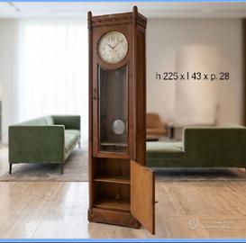 Orologio a Pendolo d'Epoca in Noce Massiccio