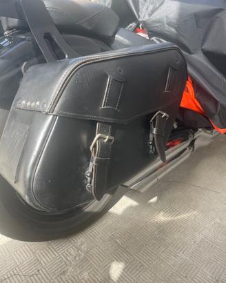 Borsoni laterali Harley Davidson serie Skull