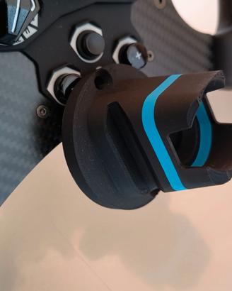 Supporto muro per volanti Fanatec con QR2