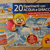 Gioco: 20 esperimenti con acqua e ghiaccio