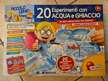 Gioco: 20 esperimenti con acqua e ghiaccio