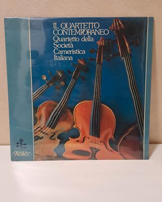 lp Il quartetto contemporaneo Raro