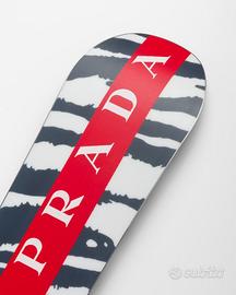 Snowboard Tavola Prada Freeride Freestyle rossa