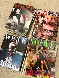 31 riviste Vogue dal 2001 al 2006