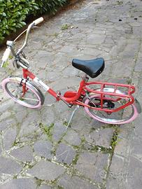 bicicletta pieghevole tipo graziella ruote del 20
