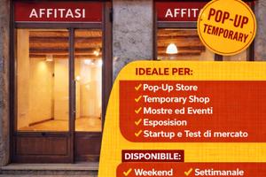 Temporary Store in centro storico a Ferrara 50 mq
