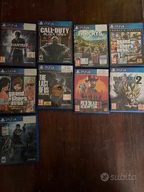 “Giochi PS4 top GTA, RDR2, TLOU…come nuovi”