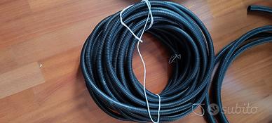 corrugato nero 25 mt + 25 mt diametro 1.5 cm