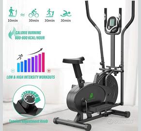 Ellittica con sedile per cyclette