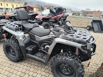 QUAD AODES ODES 850 PATHCROSS TARGA GIALLA