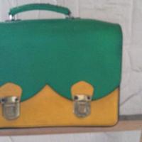 borsa cartella senza cinte vintage 