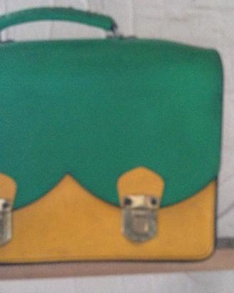 borsa cartella senza cinte vintage 