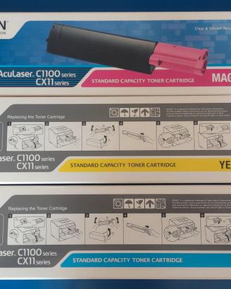 Cartucce toner per Stampati Epson Mod. C1100/CX11