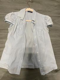 Camicia azzurra Mangano