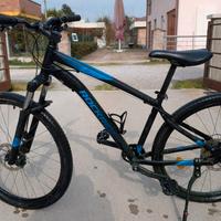 Bici Mtb Rockrider ST 120 nero-azzurro 27,5"