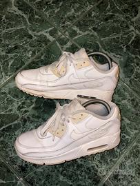 Nike Air Max 90 LTR bianche donna taglia 39