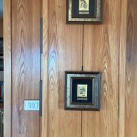 Numero quattro quadri in miniatura