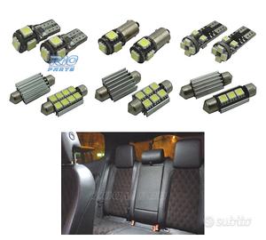 KIT 13 LAMPADE LED INTERNE PER SEAT LEON MK1 1 M 1