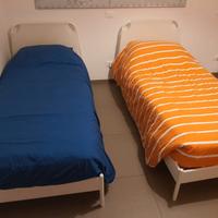 coppia di letti singoli Ikea 90 x 200