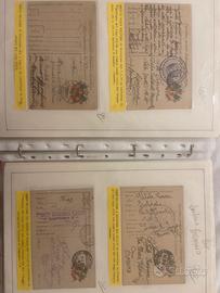 N.160 Cartoline militari in franchigia 1*guerra