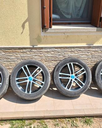 CERCHI IN LEGA DEZENTTZ DARK7x17 5x112 ET 45 BLACK
