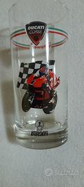 bicchiere Ducati celebrazione vittoria MotoGp 2007