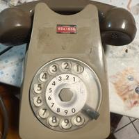 Telefono a rotella sip grigio da muri