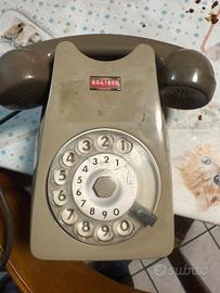 Telefono a rotella sip grigio da muri