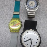Swatch - lotto 3 orologi vintage usati