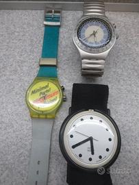 Swatch - lotto 3 orologi vintage usati