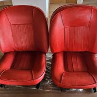 Coppia sedili Fiat 850 Spider Bertone