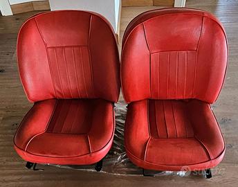 Coppia sedili Fiat 850 Spider Bertone