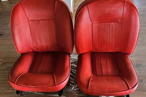 Coppia sedili Fiat 850 Spider Bertone