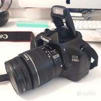 Canon Eos 550 D + Obiettivo Canon 18-55
