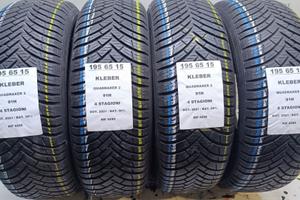 4 GOMME 195 65 15 KLEBER 4 STAGIONI RIF4250
