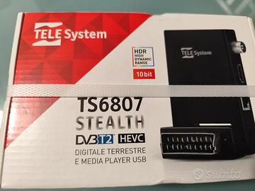 Decoder Digitale Terrestre DVB T2 Telesystem 