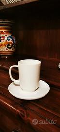 Mug (tazze alte)  in porcellana bianca