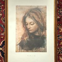 Quadro Ritratto di Cristina Pietro Annigoni