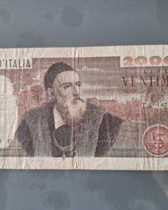 BANCONOTA DA LIRE 20000 - TIZIANO VECELLIO
