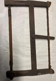 Antica sega a telaio