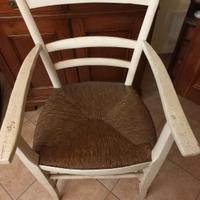 Sedia seggiolone  in legno 