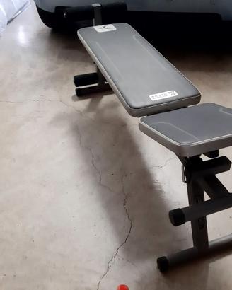 Panca reclinabile per esercizi ginnici