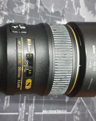 Obiettivo Nikon AF-S Nikkor 35mm F1.4G