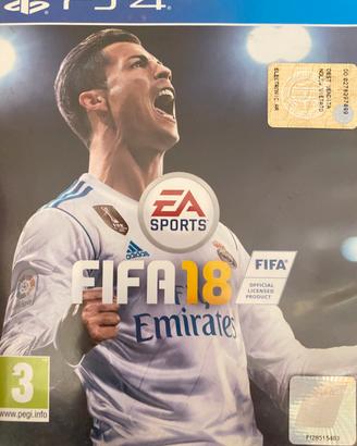 FIFA 18 gioco playstation